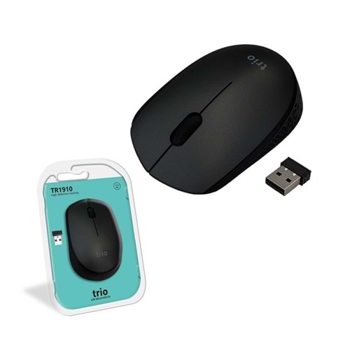 TRİO TR1910 USB SİYAH 2.4Ghz WIRELESS MOUSE