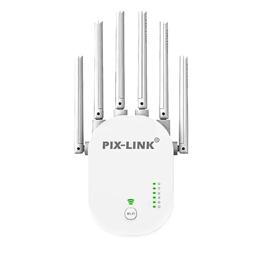 PIX-LINK GAB-WR60T 6 ANTEN ACCESS POINT REPEATER ROUTER 1200Mbps