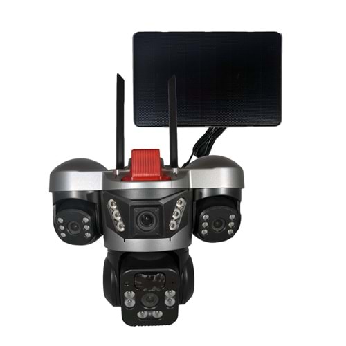 APRONX APX-WSP364 3 KAMERALI 4G SOLAR