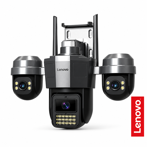 Lenovo (Ja-W11C-Z-U) 9Mp 3 Lensli 4K Ultra Hd 2.4G&5G Çift Bant Hızlı Wifi Dual Ptz
