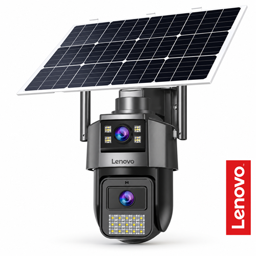 Lenovo (G4S4-U) 6Mp 2 Lensli 4K Ultra Hd 4G Solar Kamera Aov