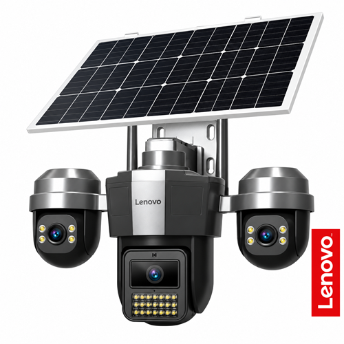 Lenovo (W14C-Z-U) 9Mp 3 Lensli 4K Ultra Hd 4G Solar Kamera Dual Ptz Aov