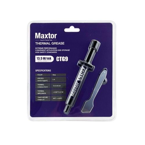 MAXTOR CTG9 13.5 W/MK TERMAL MACUN 4G
