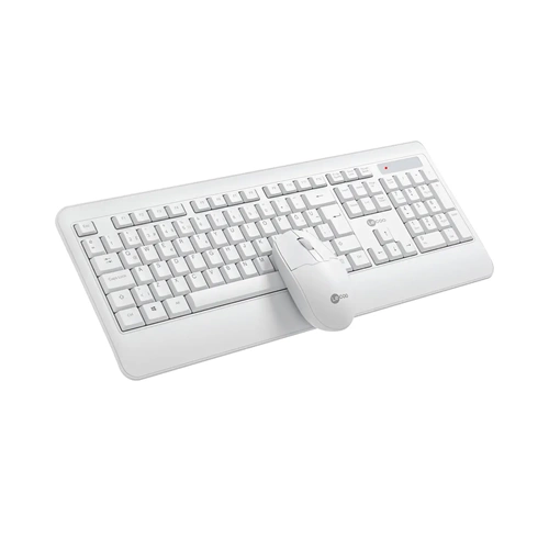 Lecoo KW202 Kablosuz Türkçe Q Klavye & Mouse Set Beyaz