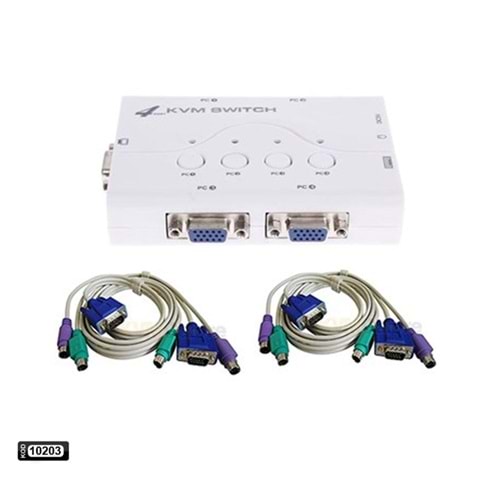 R-52A VGA 4 PORT KVM