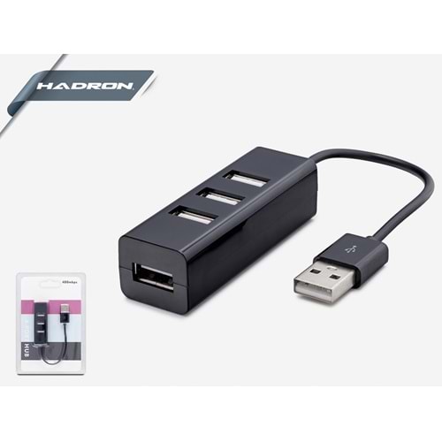 HADRON HDX7014(164) HUB USB 2.0 4 PORT