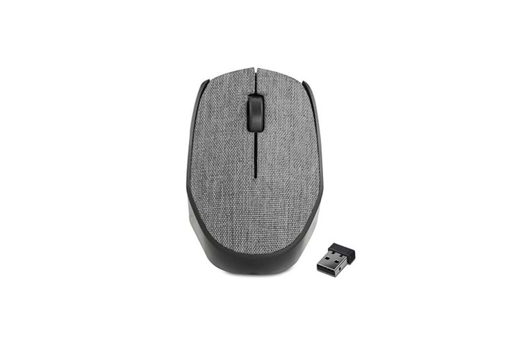 Everest KM-218 Usb 2.4Ghz Gri Kumaş Yüzey Kablosuz Mouse