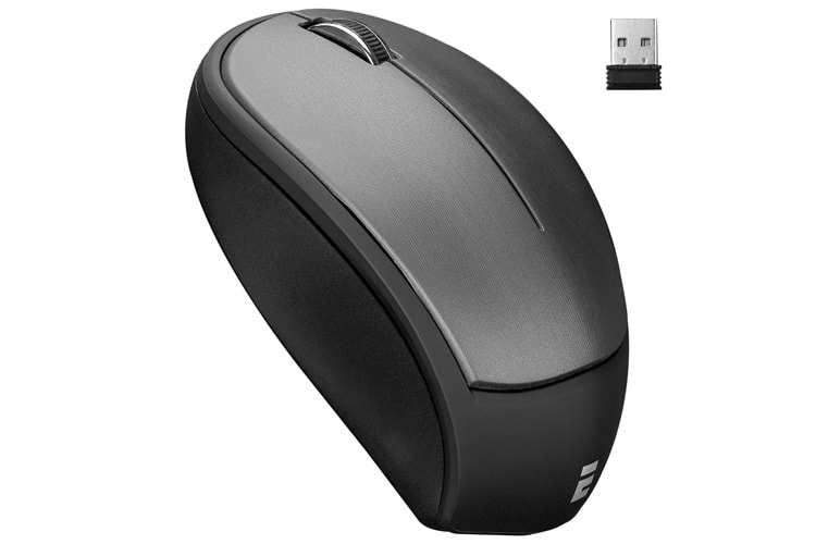 Everest SM-340Usb Siyah 3D OptikSüper Sessiz AlkalinPilli Kablosuz Mouse