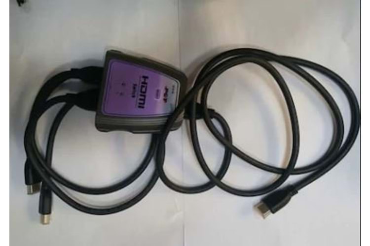 PCT MH21P HDMI 2'Lİ SWITCH KABLO YÜKSEK ÇÖZÜNÜRLÜKLÜ MULTİMEDYA ARAYÜZÜ SWITCH