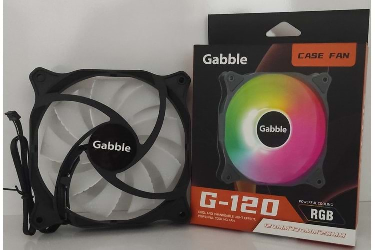 GABBLE GAB-RG12 RGB FAN 6 PIN 12CM