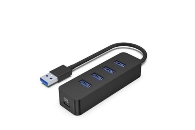 GABBLE GAB-UP520 USB 4 PORT USB 2.0 + TYPE-C ÇOKLAYICI