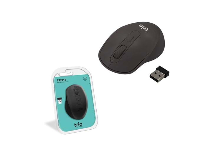 TRİO TR2410S SİYAH WIRELESS MOUSE