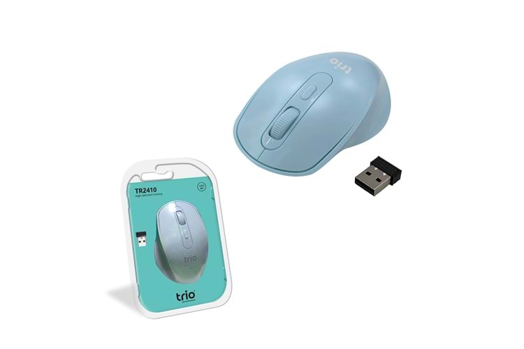 TRİO TR2410M MAVİ WIRELESS MOUSE