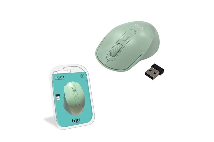 TRİO TR2410Y YEŞİL WIRELESS MOUSE