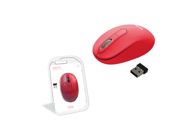 TRİO TR2510K KIRMIZI WIRELESS MOUSE