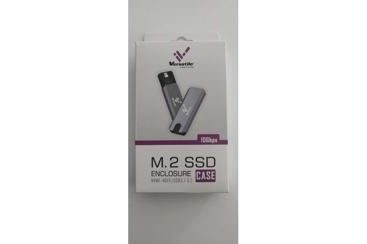 VERSATİLE M.2 SSD KUTU NVME-NGFF/USB 3.1-3.2