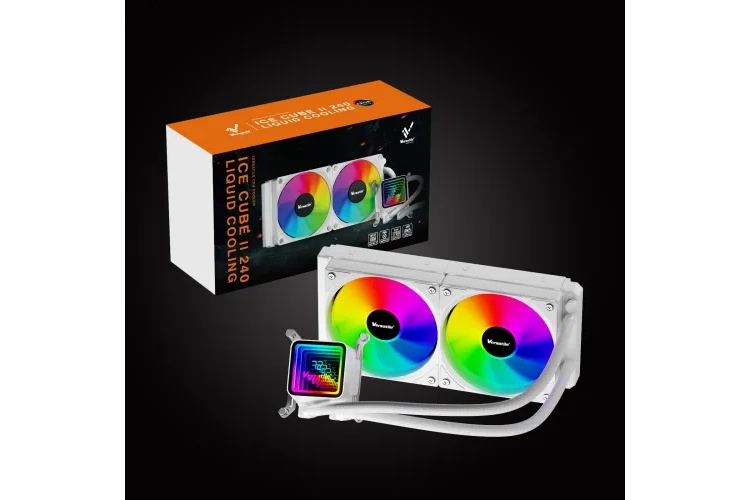 VERSATİLE 240MM 2 Lİ SIVI SOĞUTMA SİYAH ISI GÖSTERGELİ GÖSTERGE