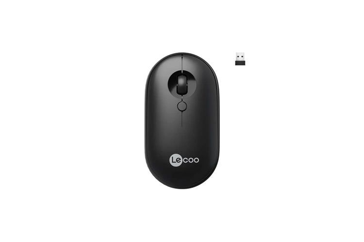 Lecoo WS212 Kablosuz 1600DPI 4 Tuşlu Optik Mouse Siyah