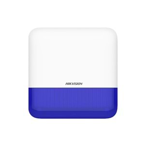 Hikvision DS-PS1-E-WE Kablosuz Harici Siren (868MHz) (Mavi)