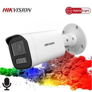 Hikvision DS-2CD1643G2-LIZSU 4MP Motorize H265+ IP Bullet Kamera Smart Hybrid Light+Ses