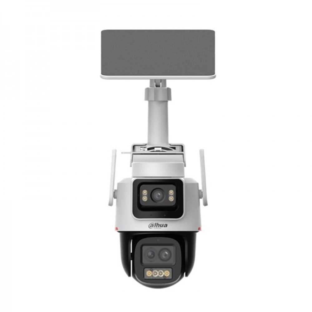 Dahua IPC-PTS2649C-3E3Z-4GB20 4G Solar 2X 3MP 2.8 Lens+3.6 Lens WizColor IP66 Hybrid-zoom PT Ip Kamera(50Mt)