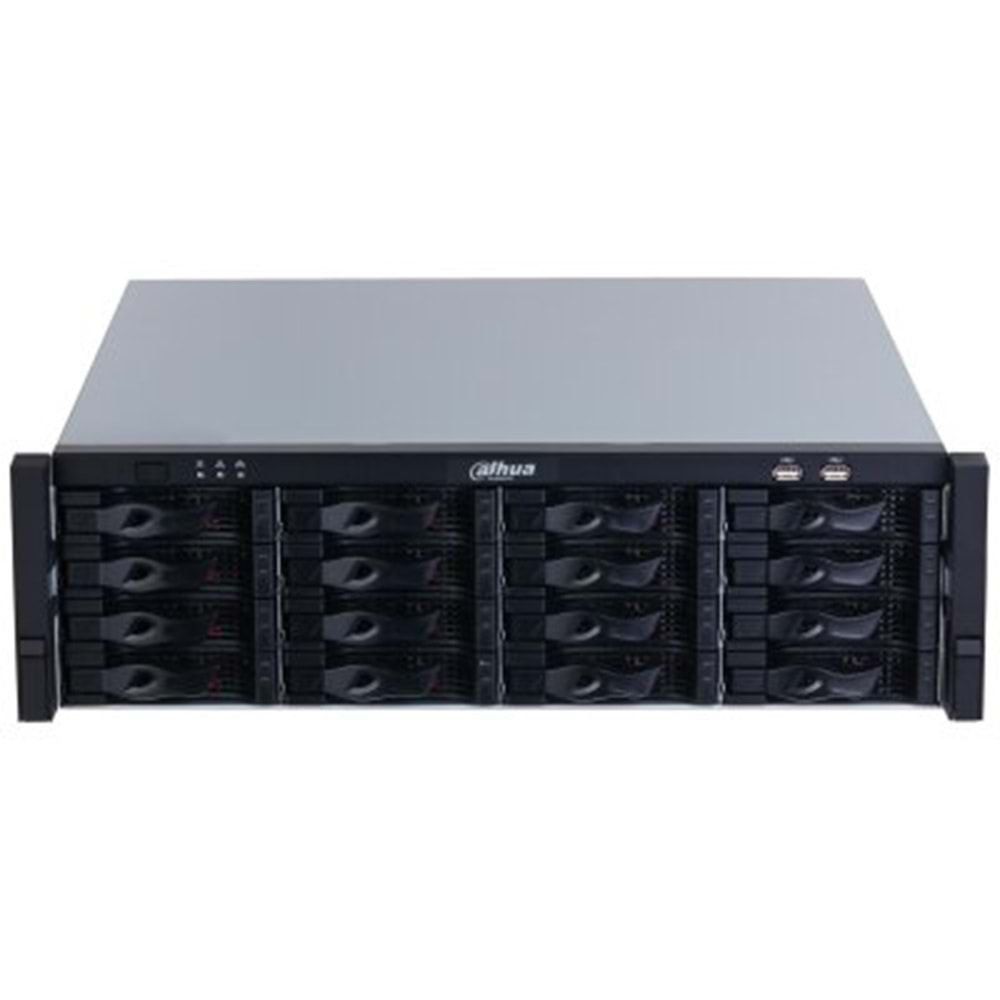 Dahua NVR616H-128-XI 128 Kanal 3U 16 HDD'li WizMind Ağ Video Kaydedici