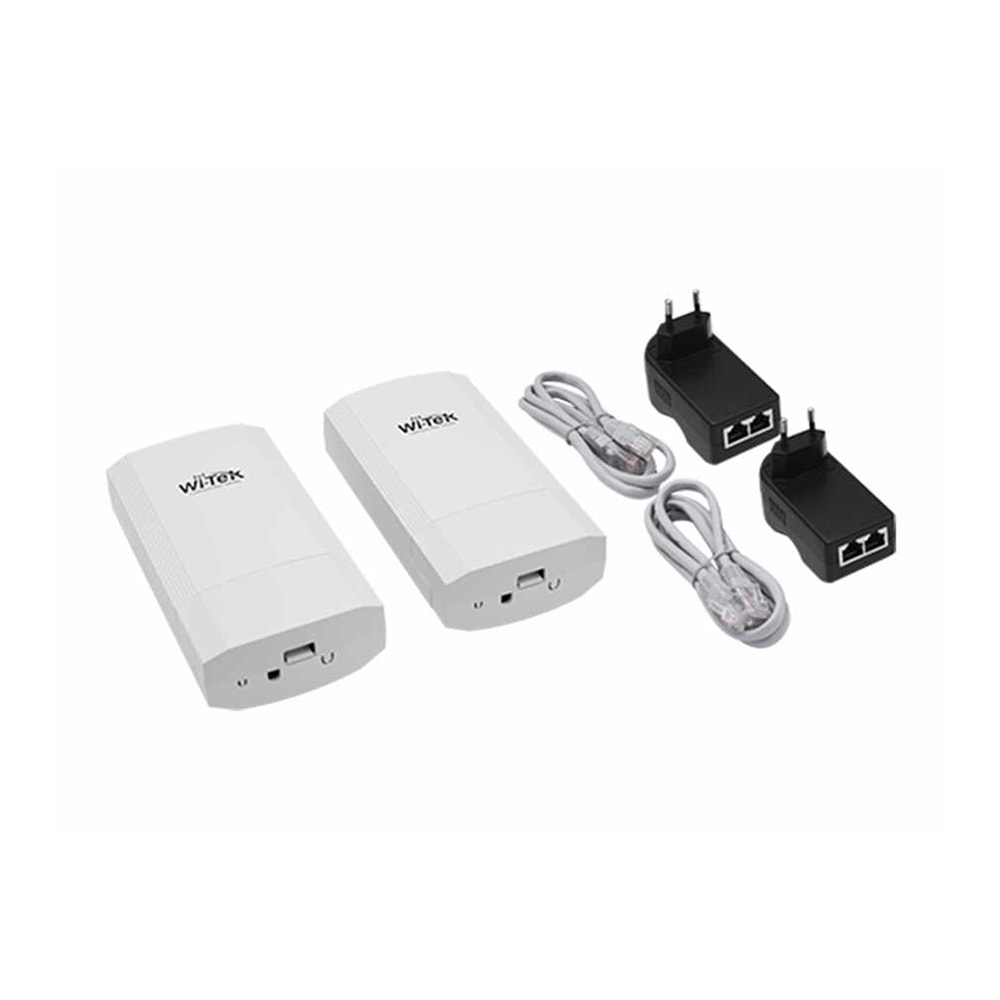 Wi-Tek WI-CPE511H-KIT 5.8G 3KM 900M Wireless Kablosuz Aktarıcı