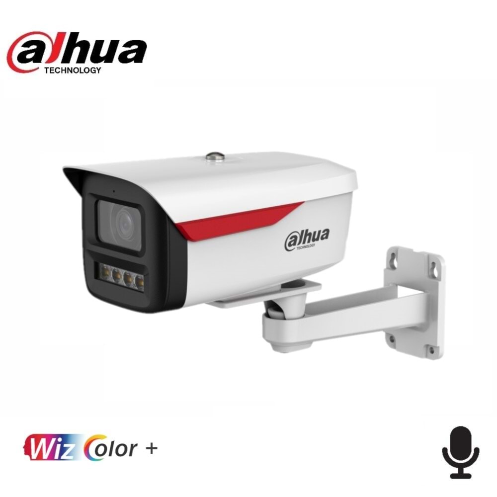 Dahua IPC-HFW2249M-LED-0360B-PRO 2MP WizColor Fixed-focal Bullet WizSense Network Camera