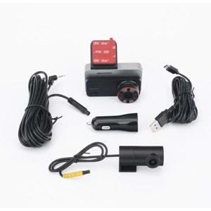 Hikvision AE-DC2328-C200S Mikrofon G-Sensörlü 2K Araç İçi Kamerası
