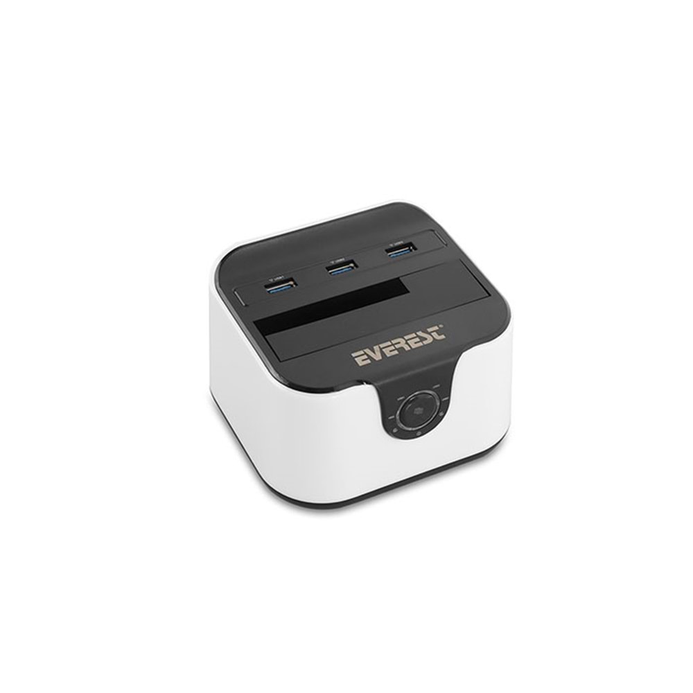 Everest HD3-550 2.5/3.5 HDD Usb 3.0 3*Usb Hub/Şarj 5Gbps Hdd Kutusu
