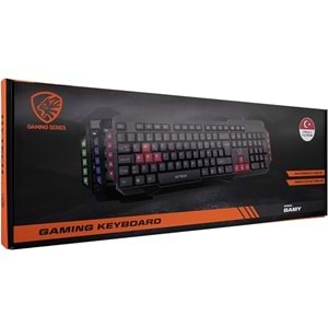 Hytech HKM-58 GAMY PLUS Q Gaming Oyuncu Klavye+Mouse Set