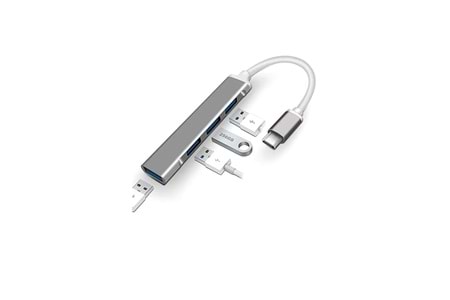GABBLE GAB-TCUM20 SLİM 4 PORT TYPE-C USB 2.0 ÇOKLAYICI