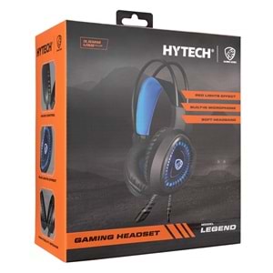 Hytech HY-G1 LEGEND Mavi 3,5mm Gaming Oyuncu Mikrofonlu Kulaklık
