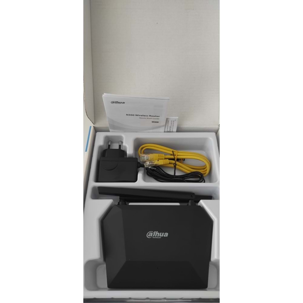 DAHUA DH-N3 N300 WIFI4 4 PORT 300MBPS 2.4GHZ WIRELESS ROUTER