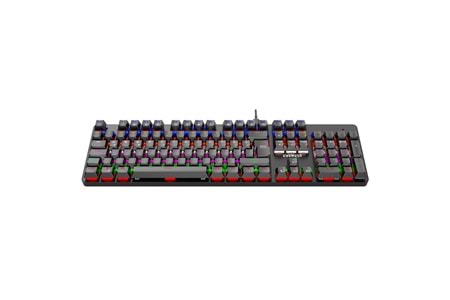 Everest KB-MK1 Lumos Siyah USB Rainbow Aydınlatmalı Blue Switch Full Anti-Ghosting Mekanik Gaming Oyuncu Klavye