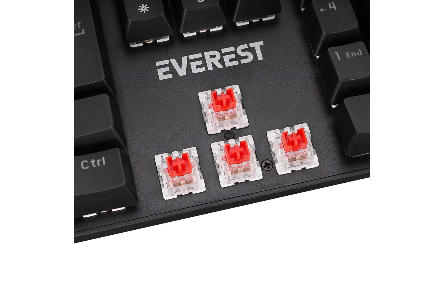 Everest KB-MK1 Lumos Siyah USB Rainbow Aydınlatmalı Blue Switch Full Anti-Ghosting Mekanik Gaming Oyuncu Klavye
