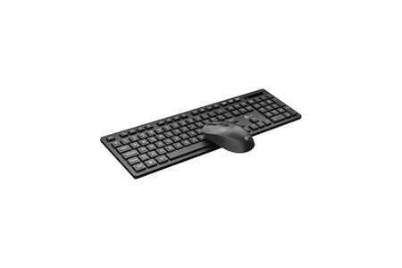 Lecoo KW201 Kablosuz Türkçe Q Klavye & Mouse Set Siyah
