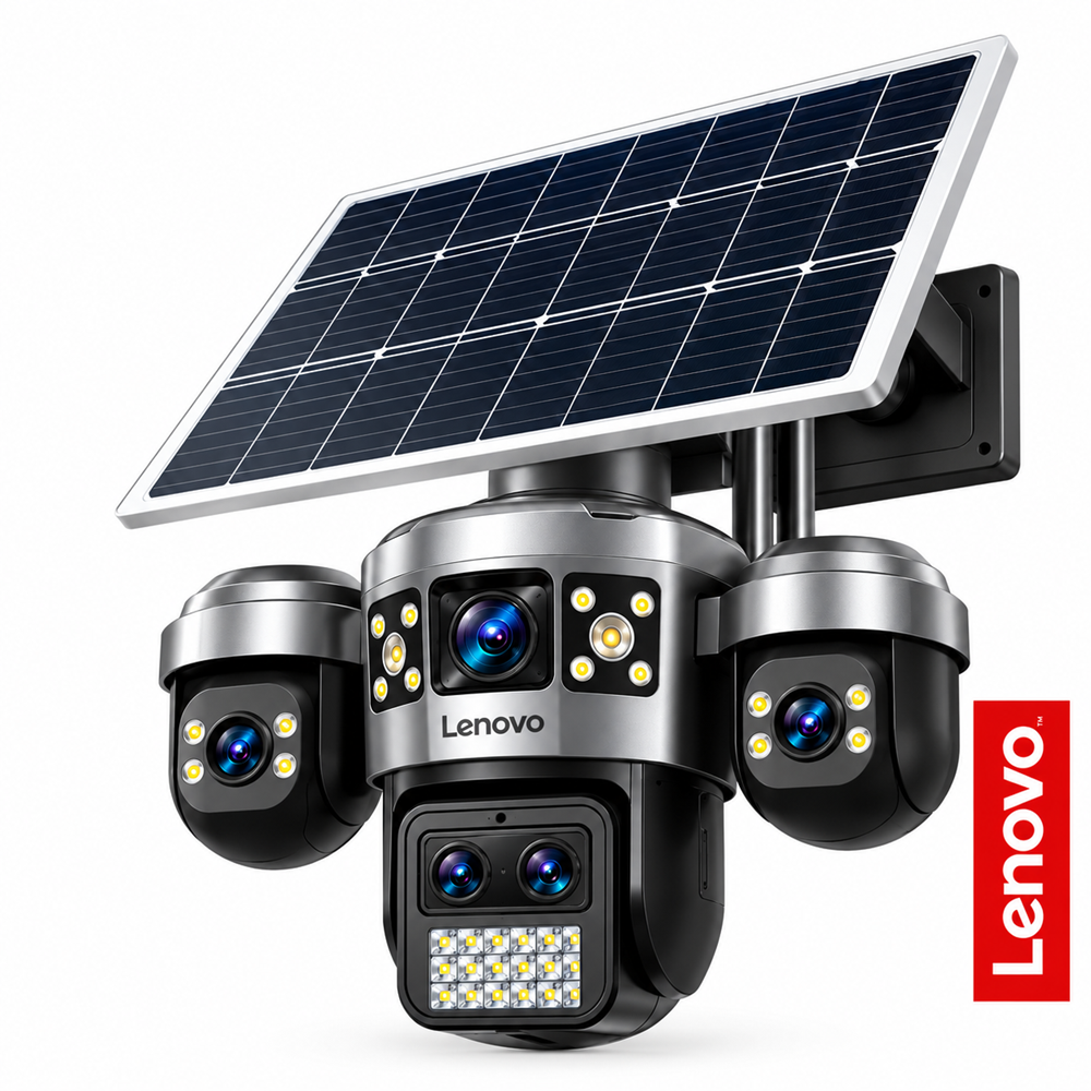 Lenovo X9G 9Mp 4 Lensli 4K Ultra Hd 4G Solar Kamera Dual Ptz Aov